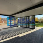 aluminiowa pergola ogrodowa jako carport ESKA Zabudowy Tarasu