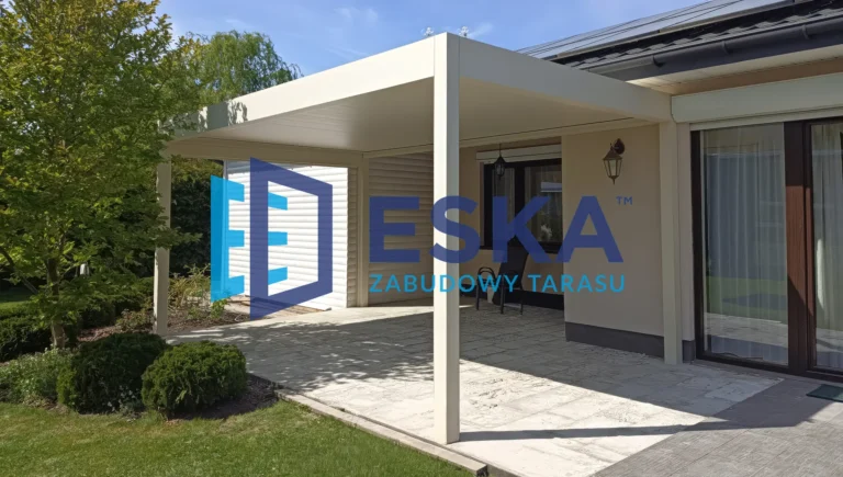 Nasza realizacja pergoli bioklimatycznej w Lesznowoli pod Warszawą