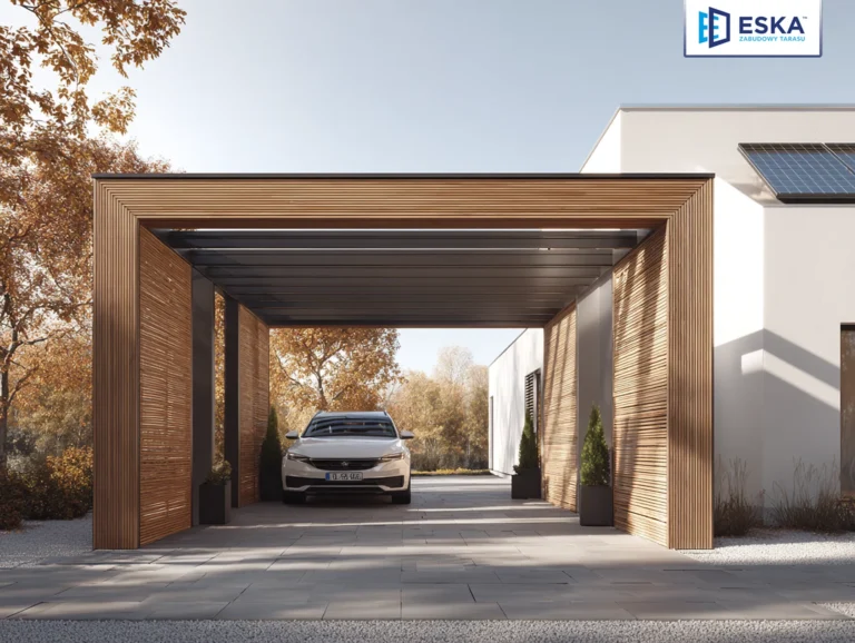 carport aluminiowy ESKA Zabudowy Tarasu